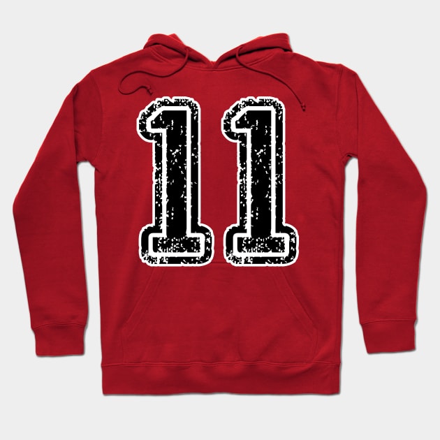 Lucky Number Eleven Hoodie by Scar